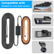 Dashcam Hardwire Kit for 24 Hours Recording （Type C)